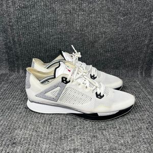 Nike Air Jordan 89 Racer White Cement Gray Running Shoes Mens 10.5 AQ3747-100